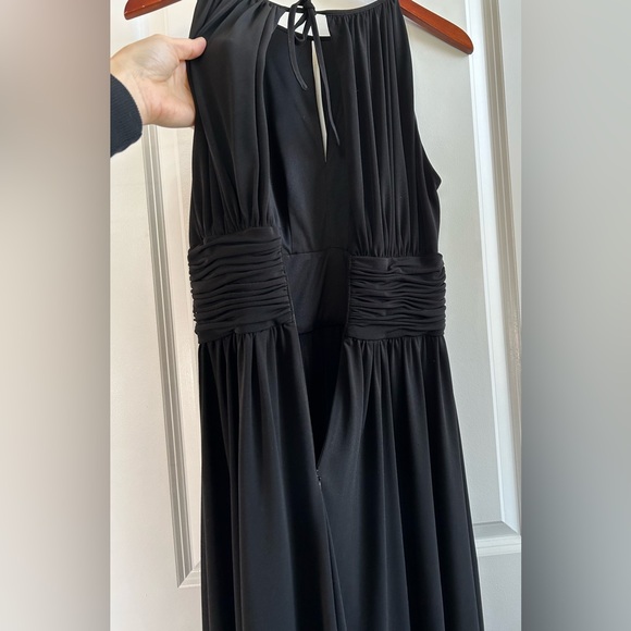 WHBM Little Black Dress, Halter, Fit and Flare, Size 4 - Picture 4 of 11